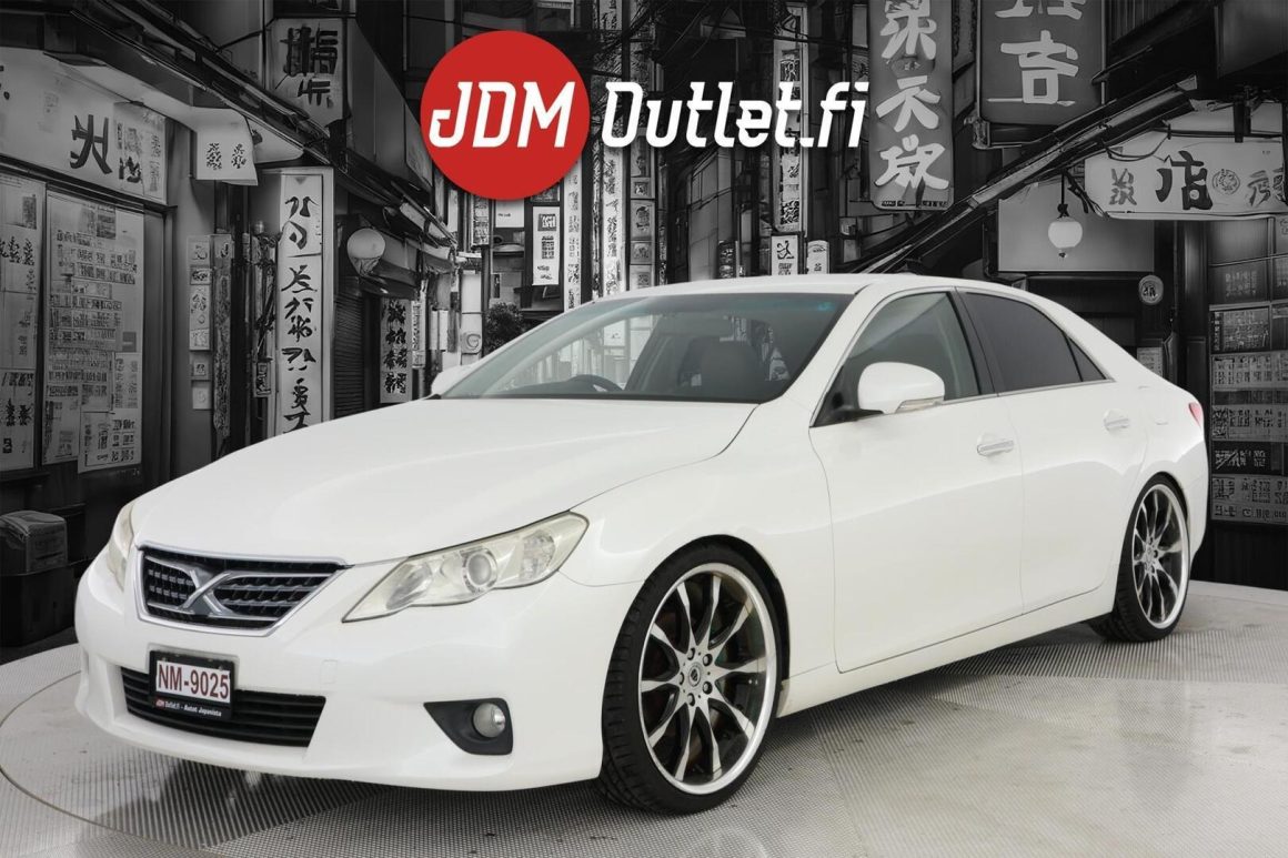 Toyota Mark X 250G # JUURI SAAPUNUT! # SPORTTINEN TAKAVETO-TOYOTA